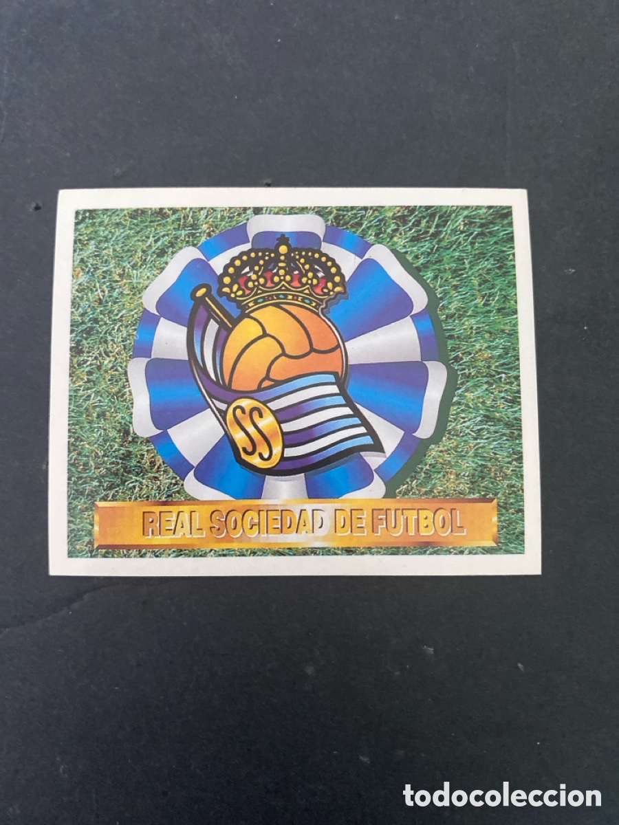 Cromos de f&uacute;tbol: Cromo liga 94/95 Real Sociedad nunca pegado