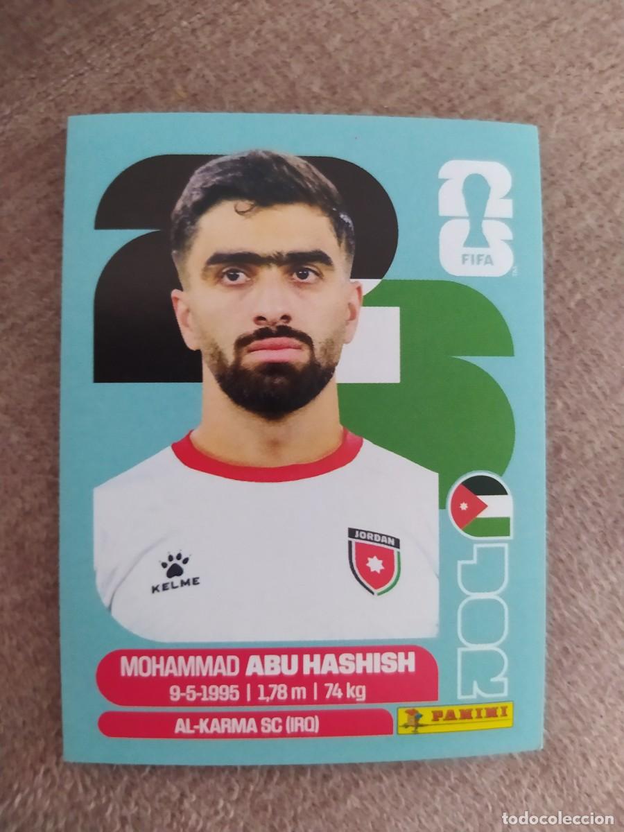 Cromos de f&uacute;tbol: JOR 04 Mohammad ABU HASHISH 4 Jordania mundial 2026 panini