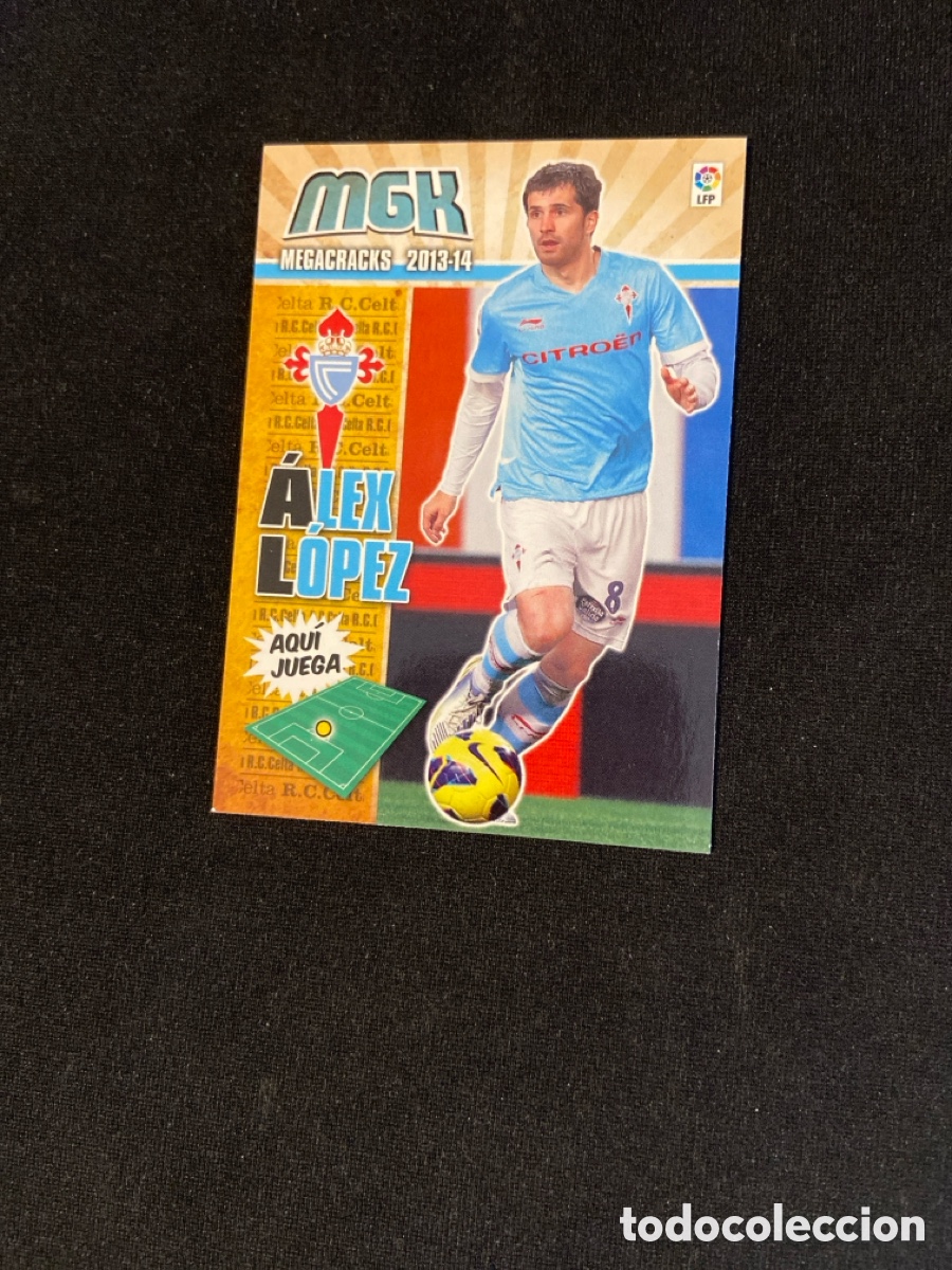 Cromos de f&uacute;tbol: ALEX LOPEZ 103 (CELTA) MEGA