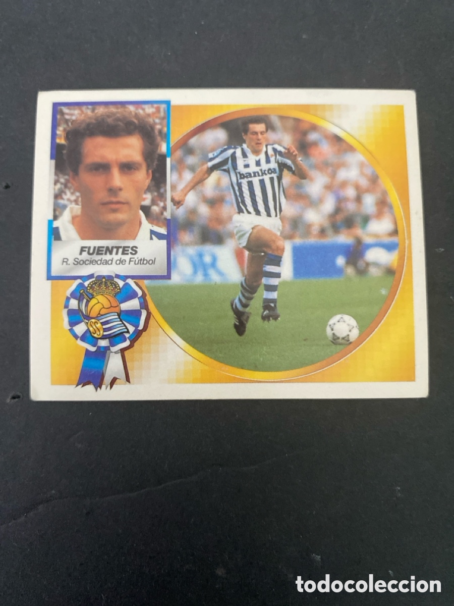 Cromos de f&uacute;tbol: Cromo liga 94/95 Real Sociedad nunca pegado