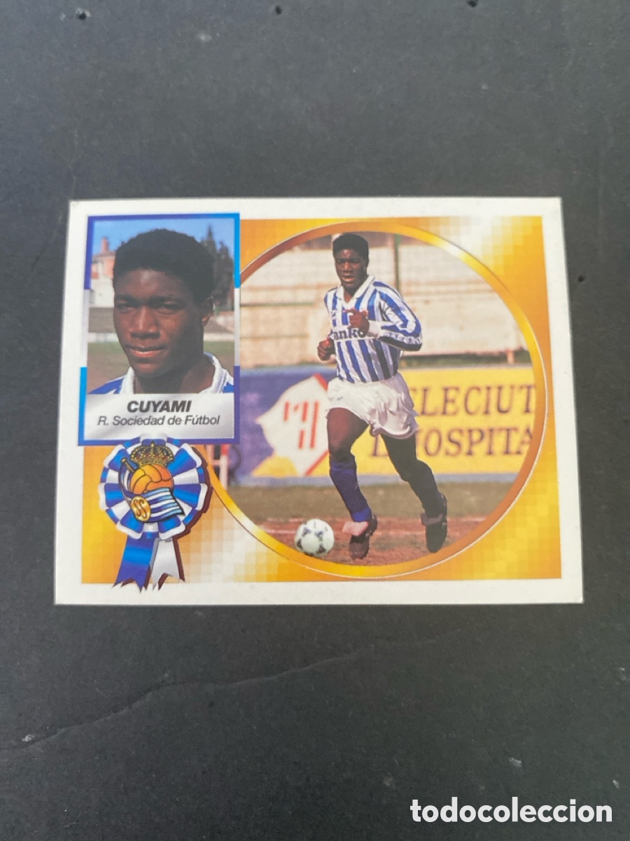 Cromos de f&uacute;tbol: Cromo liga 94/95 Real Sociedad baja nunca pegado