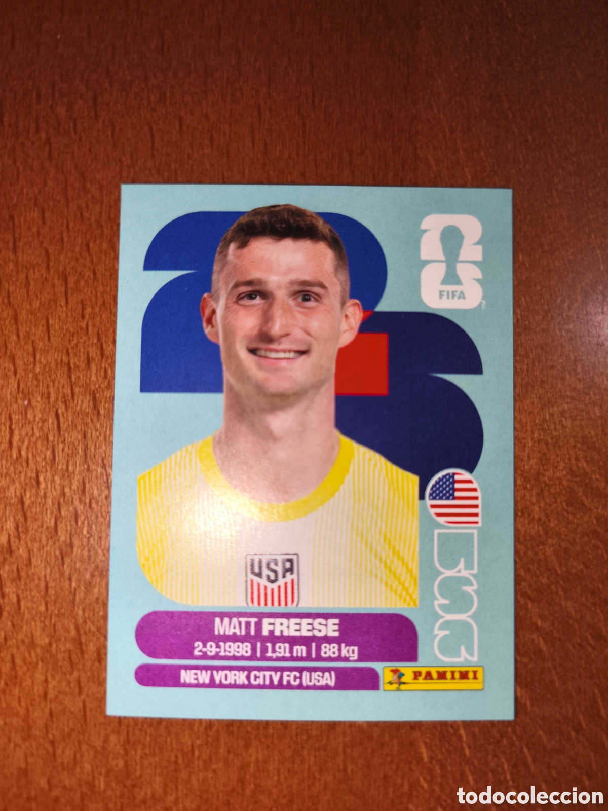 Cromos de f&uacute;tbol: USA2 Matt Freese USA 2 Fifa World Cup 2026 Estados Unidos