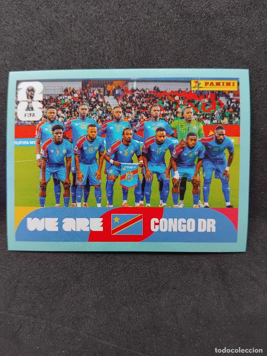 Cromos de f&uacute;tbol: WE ARE CONGO DR - COD 13 - SELECCI&Oacute;N - PANINI FIFA MUNDIAL 2026 - MUNDIAL STICKER WORLD CUP 26