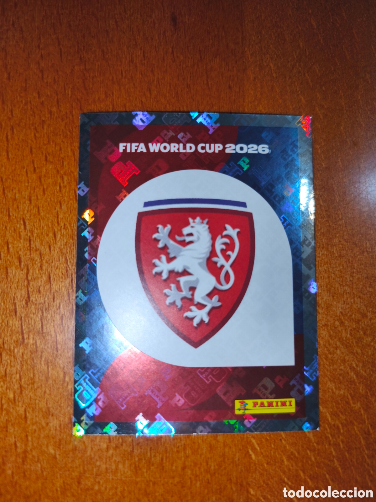 Cromos de f&uacute;tbol: CZE1 Escudo CZE 1 Fifa World Cup 2026 Rep&uacute;blica Checa