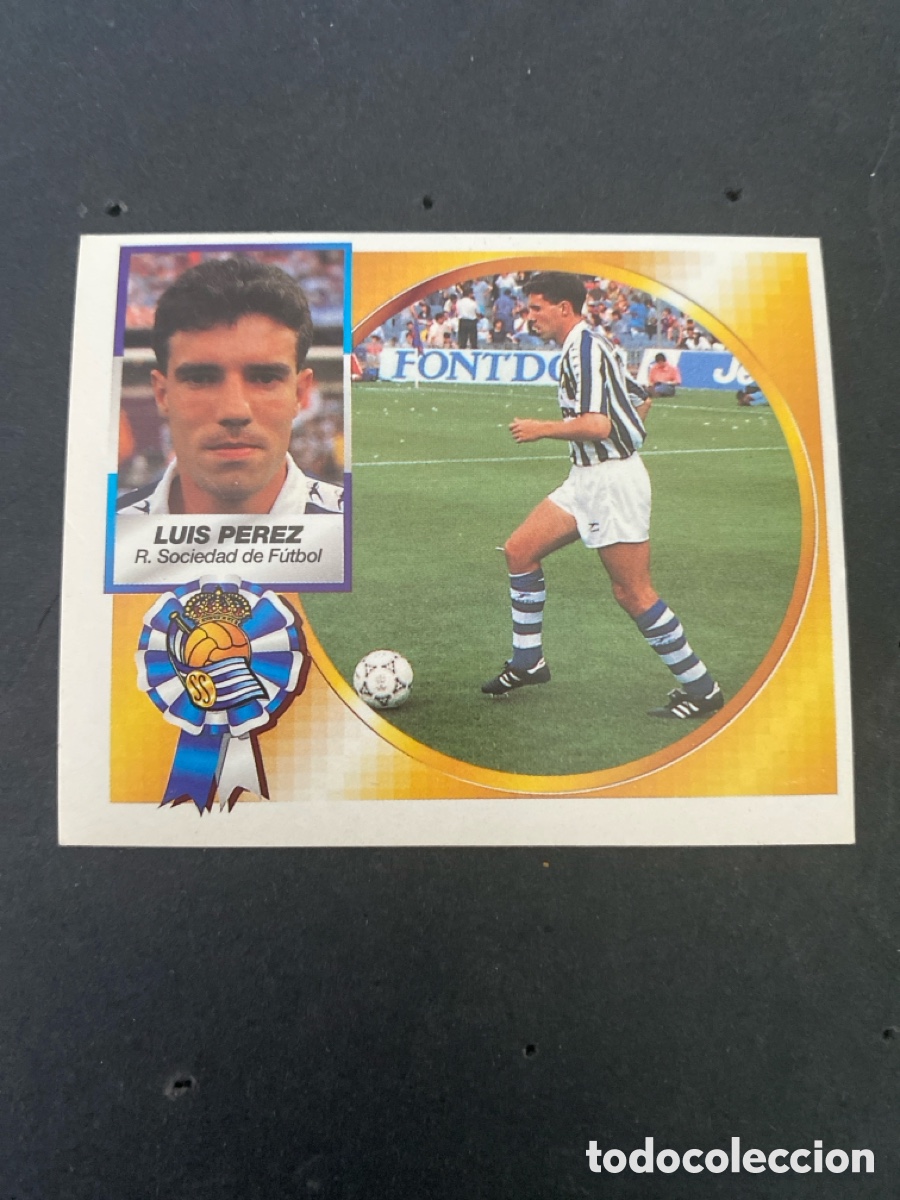 Cromos de f&uacute;tbol: Cromo liga 94/95 Real Sociedad nunca pegado