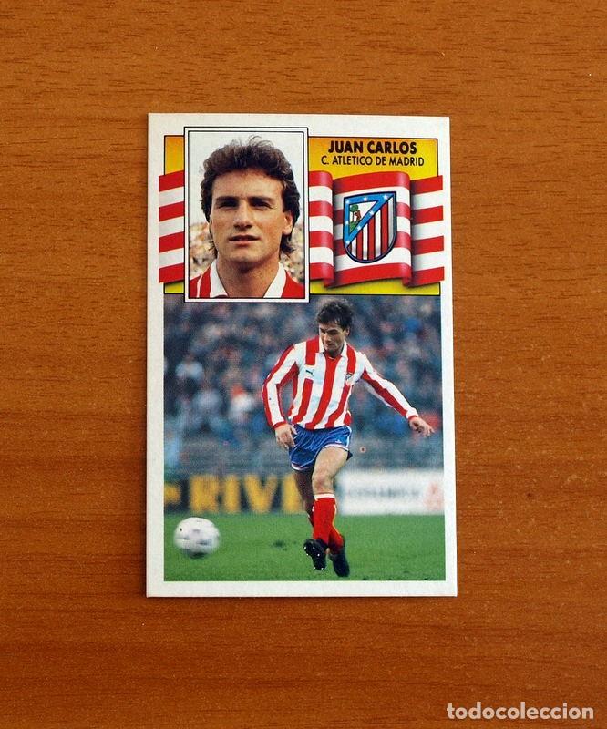 Figurine di Calcio: Atletico Madrid - Juan Carlos - Ediciones Este Liga 1990-1991, 90-91 - Nunca Pegado