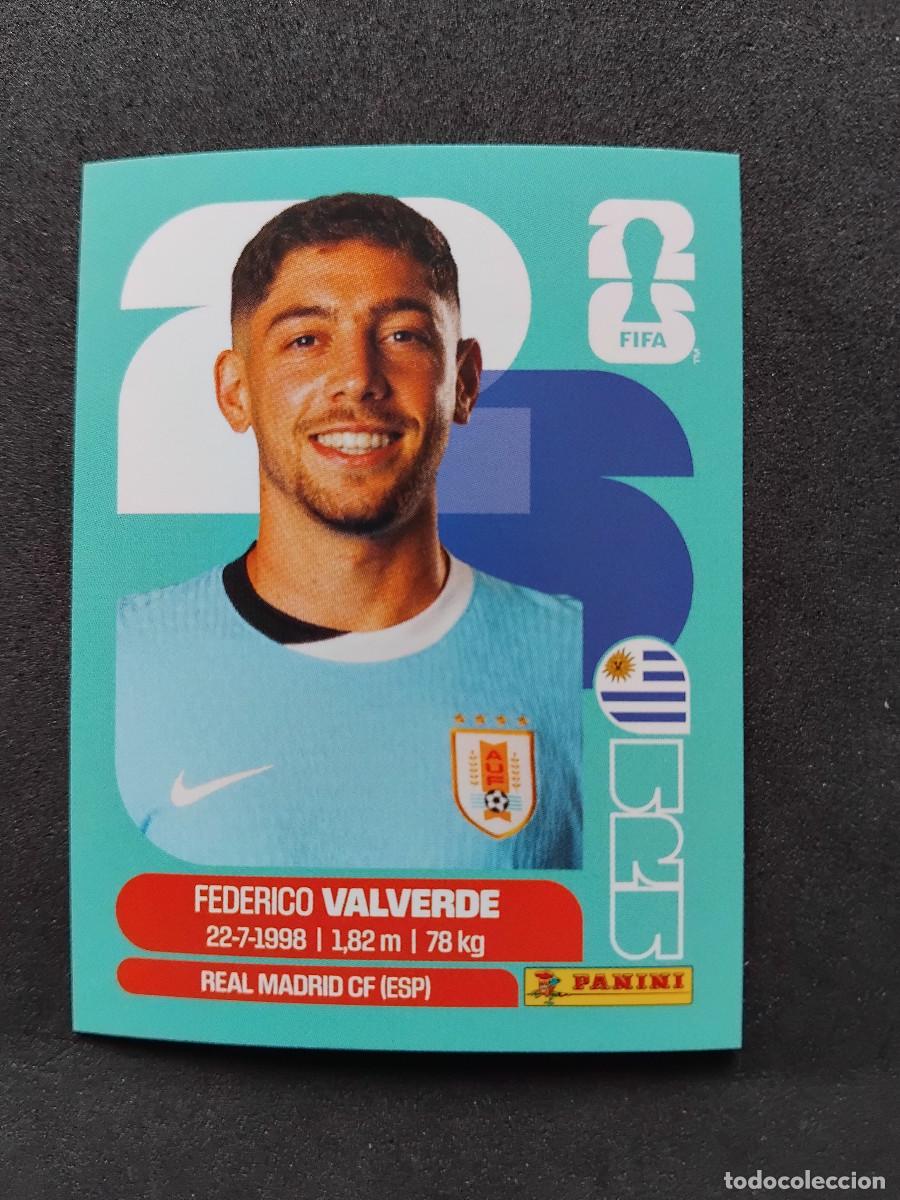 Figurine di Calcio: FEDERICO VALVERDE URU 10 - URUGUAY - PANINI FIFA WORLD CUP 2026 - MUNDIAL 2026 STICKER WORLD CUP 26