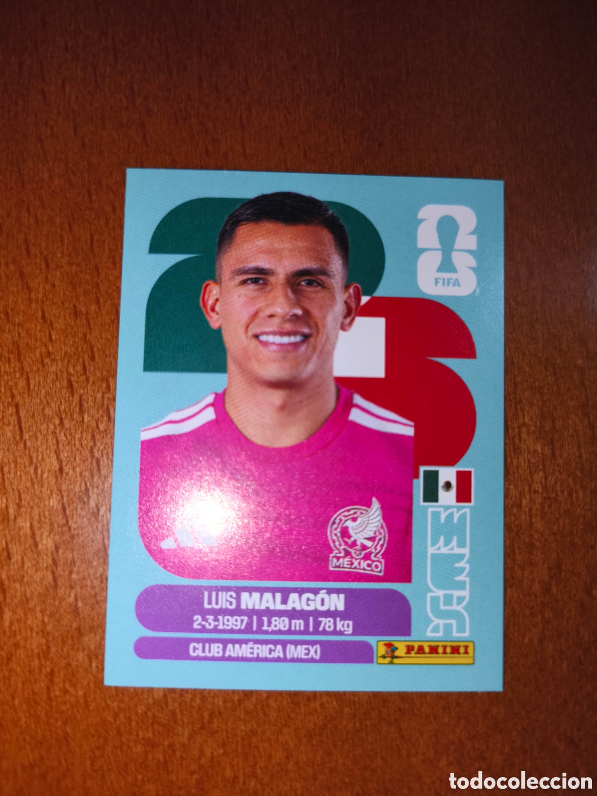 Figurine di Calcio: MEX2 Luis Malag&oacute;n MEX 2 Fifa World Cup 2026 M&eacute;xico