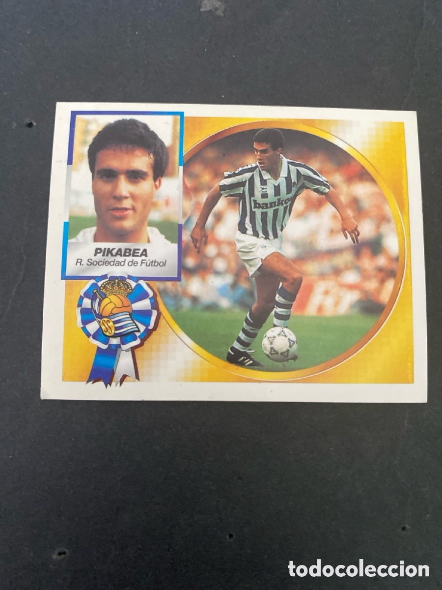 Figurine di Calcio: Cromo liga 94/95 Real Sociedad nunca pegado