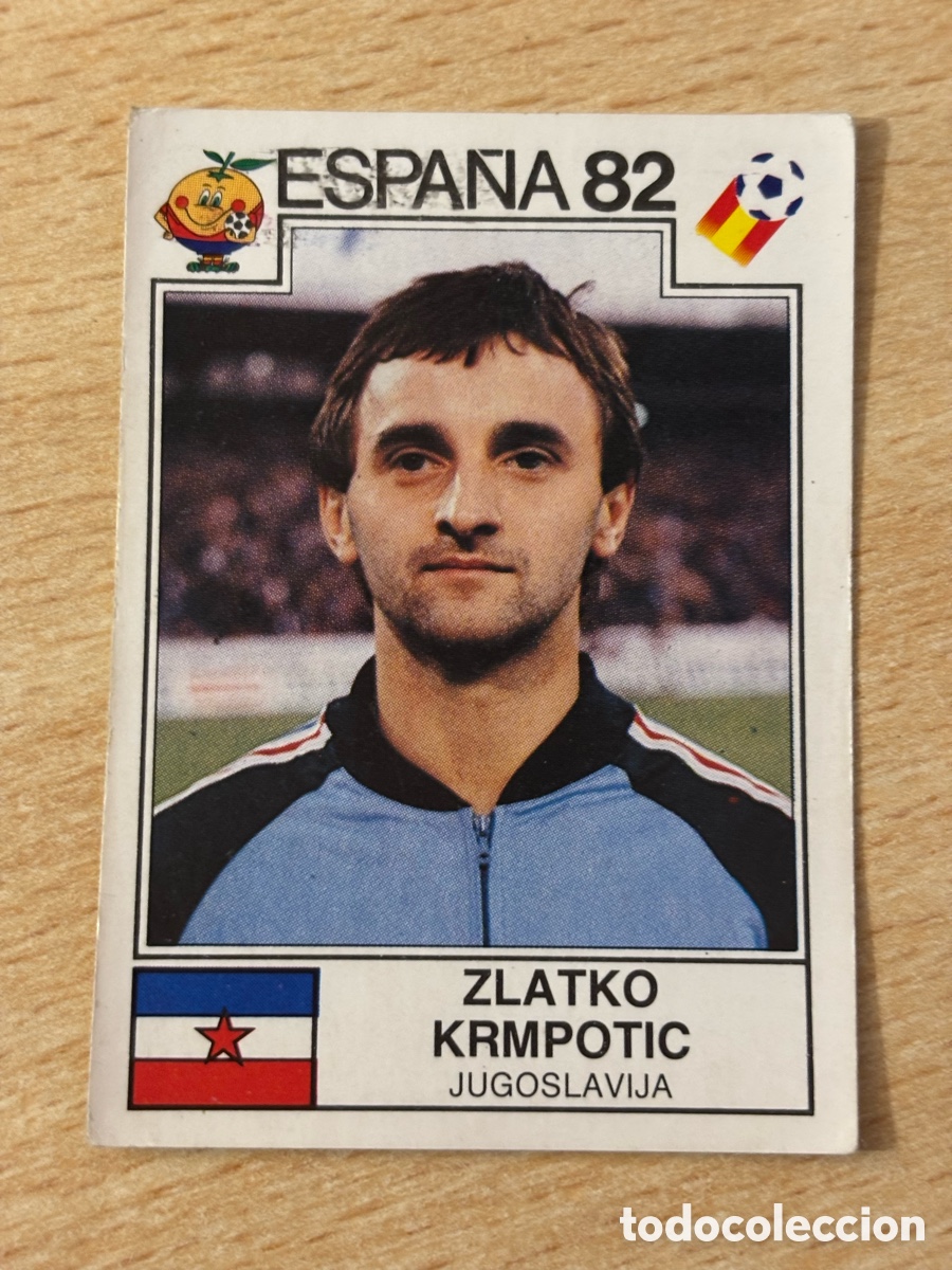 Figurine di Calcio: # 317 Zlatko Krmpotic Yugoslavia Mundial Espa&ntilde;a 82 sin pegar Panini