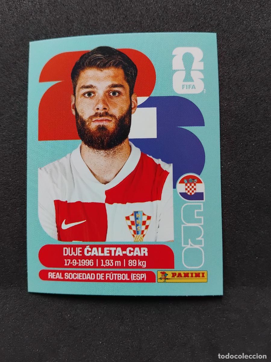 Cartes &agrave; collectionner de Football: DUJE CALETA-CAR CRO 3 - CROACIA - PANINI FIFA WORLD CUP 2026 - MUNDIAL 2026 STICKER 26 REAL SOCIEDAD