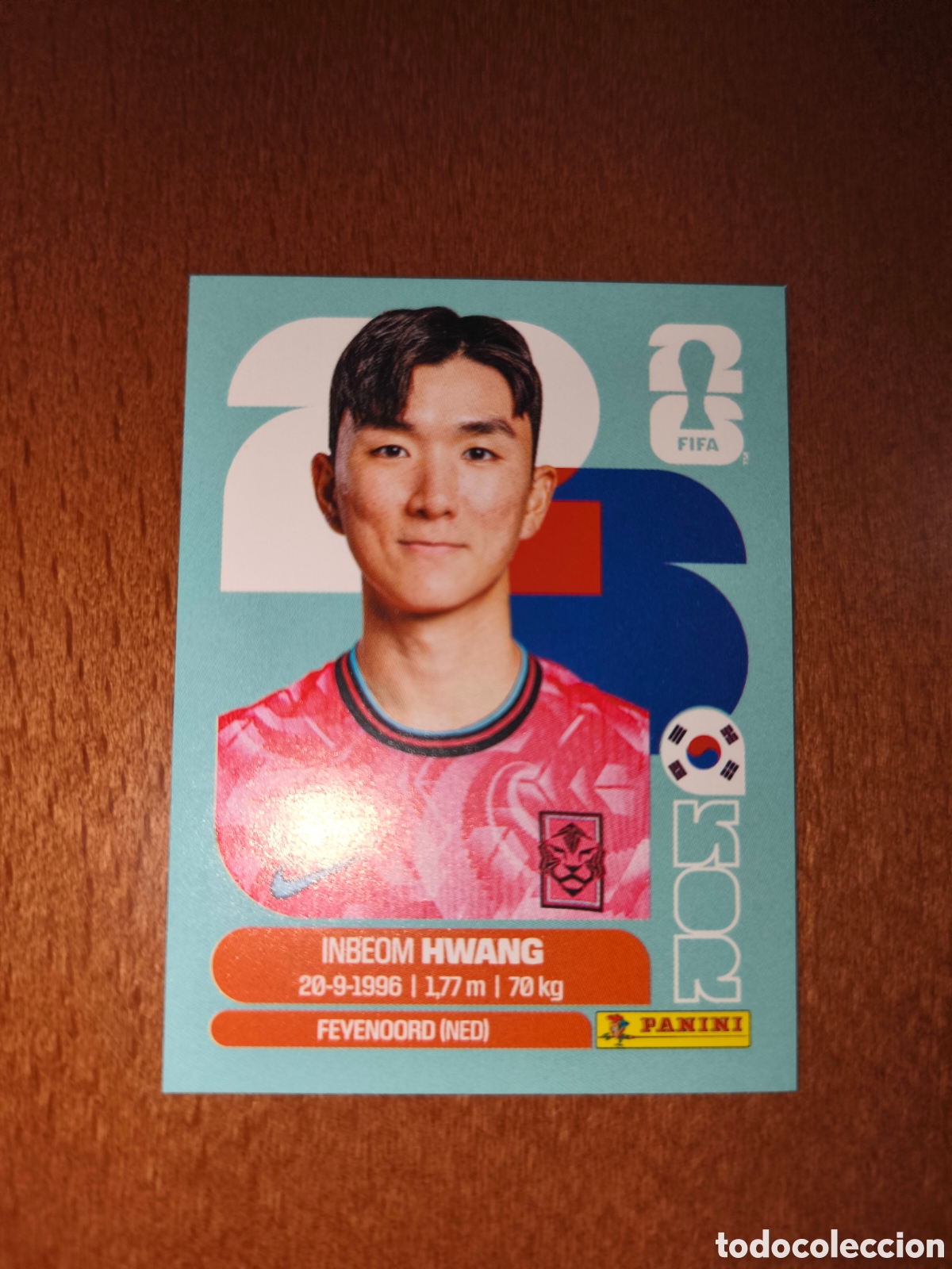 Cartes &agrave; collectionner de Football: KOR11 Inbeom Hwang KOR 11 Fifa World Cup 2026 Corea del Sur