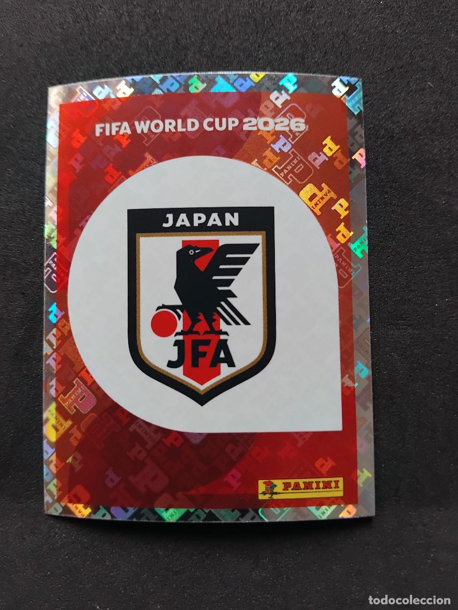 Cartes &agrave; collectionner de Football: ESCUDO DE JAP&Oacute;N JPN 1 - PANINI FIFA WORLD CUP 2026 - MUNDIAL 2026 STICKER WORLDCUP 26 JAPAN
