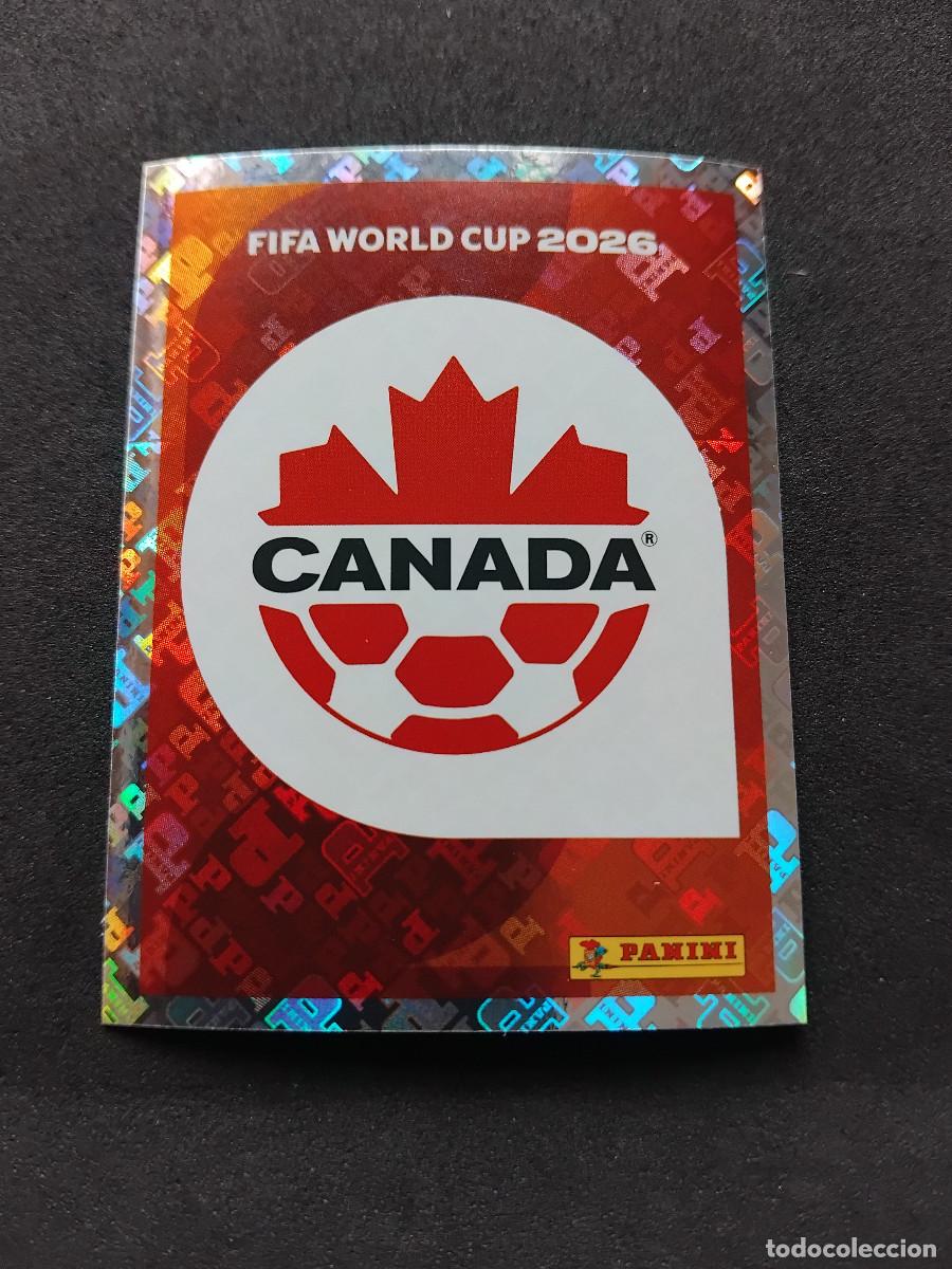 Cartes &agrave; collectionner de Football: ESCUDO DE CANADA CAN 1 - PANINI FIFA WORLD CUP 2026 - MUNDIAL 2026 STICKER WORLD CUP 26