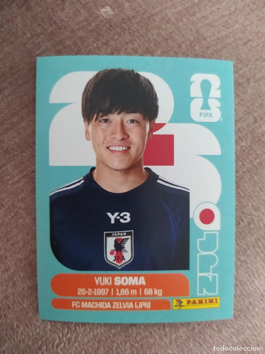 Fu&szlig;ball-Sticker: JPN 09 Yuki SOMA 9 Japon mundial 2026 panini