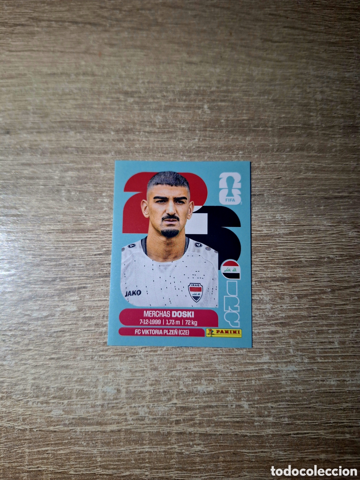 Fu&szlig;ball-Sticker: IRQ 6 MERCHAS DOSKI (MUNDIAL 2026)