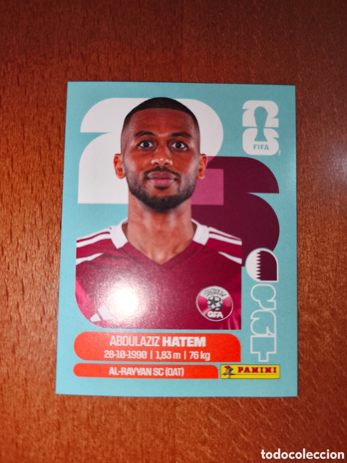 Cartes &agrave; collectionner de Football: QAT15 Abdulaziz Hatem QAT 15 Fifa World Cup 2026 Catar