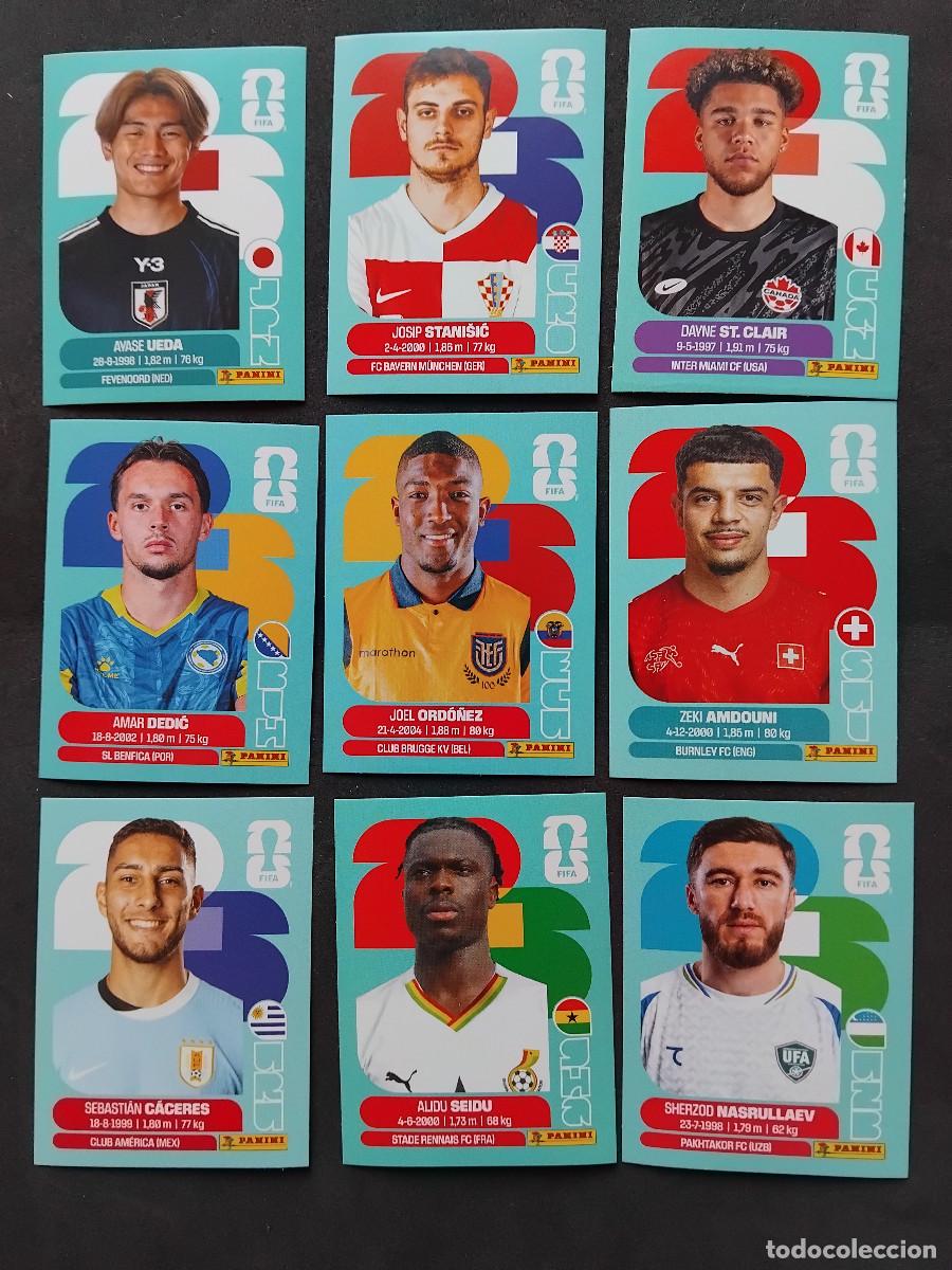 Cartes &agrave; collectionner de Football: 9 CROMOS MUNDIAL 2026 - LOTE DE 9 CROMOS VARIADOS - PANINI FIFA WORLD CUP 2026 - MUNDIAL 2026 26