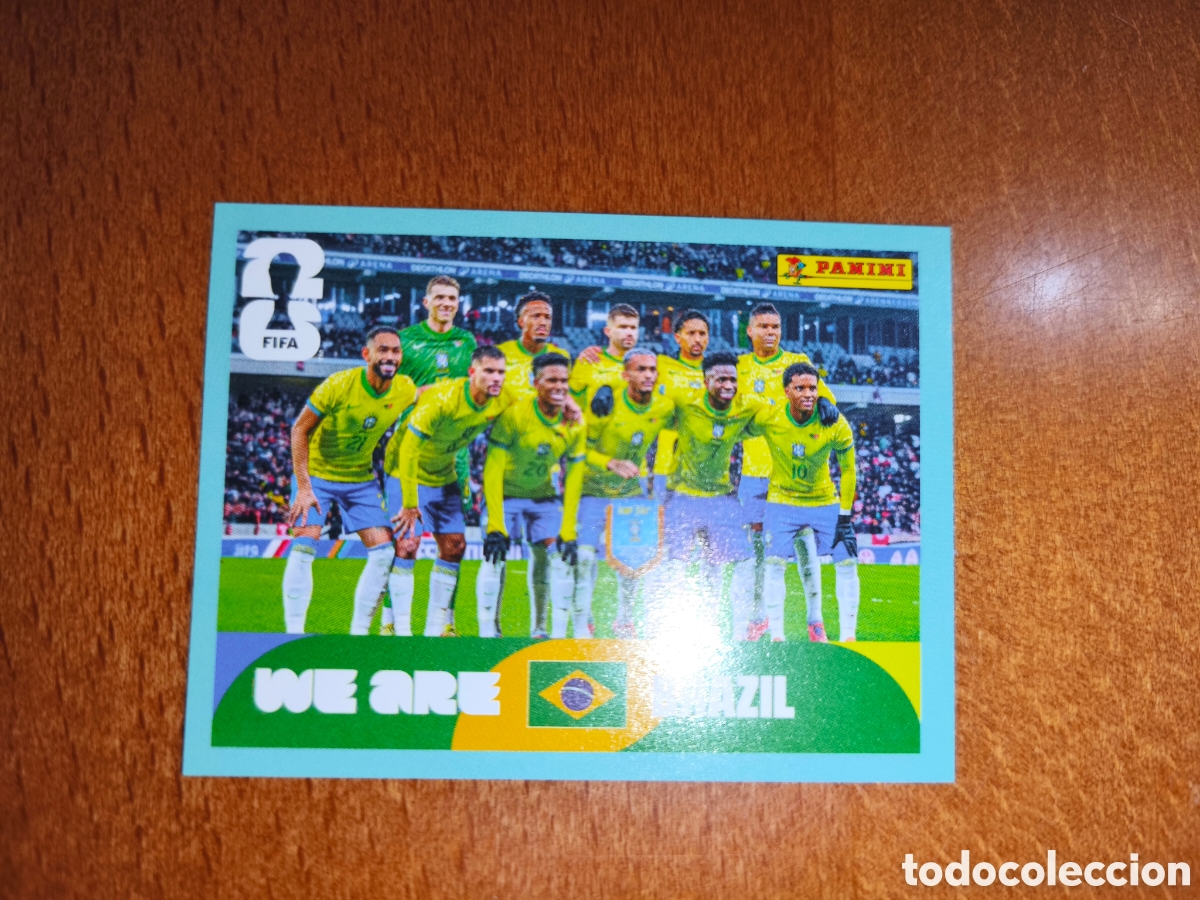 Cartes &agrave; collectionner de Football: BRA13 Equipo BRA 13 Fifa World Cup 2026 Brasil