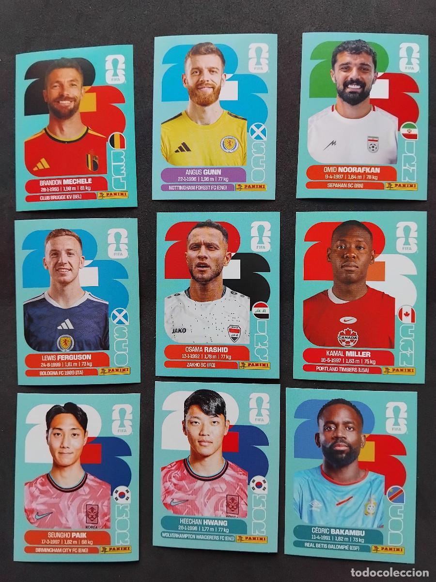 Figurine di Calcio: 9 CROMOS MUNDIAL 2026 - LOTE DE 9 CROMOS VARIADOS - PANINI FIFA WORLD CUP 2026 - MUNDIAL 2026 26
