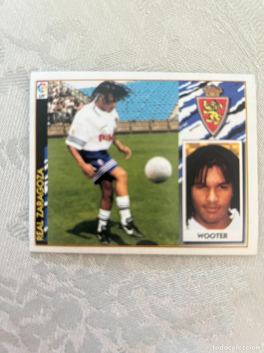 Fu&szlig;ball-Sticker: WOOTER REAL ZARAGOZA COLOCA SIN PEGAR LIGA ESTE 1997 1998 97 98