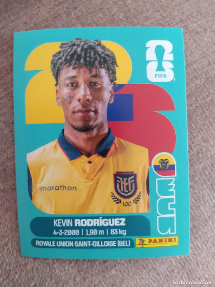 Cromos de Futebol: ECU 19 ECU19 Kevin RODR&Iacute;GUEZ Ecuador Mundial 2026 Panini