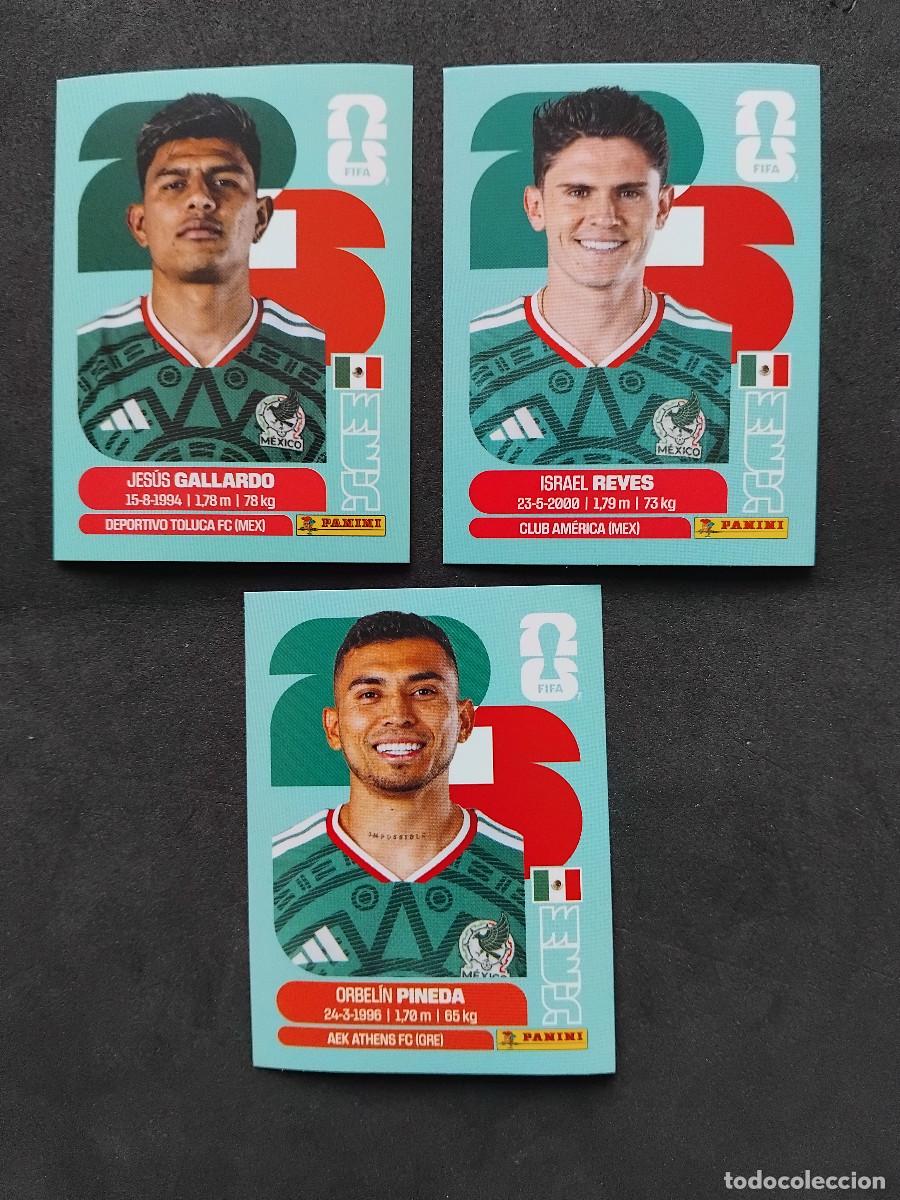Cromos de f&uacute;tbol: 3 CROMOS MEXICO MUNDIAL 2026 - LOTE MEX 6 MEX 7 MEX 11 - PANINI FIFA WORLD CUP 2026 WORLDCUP 26