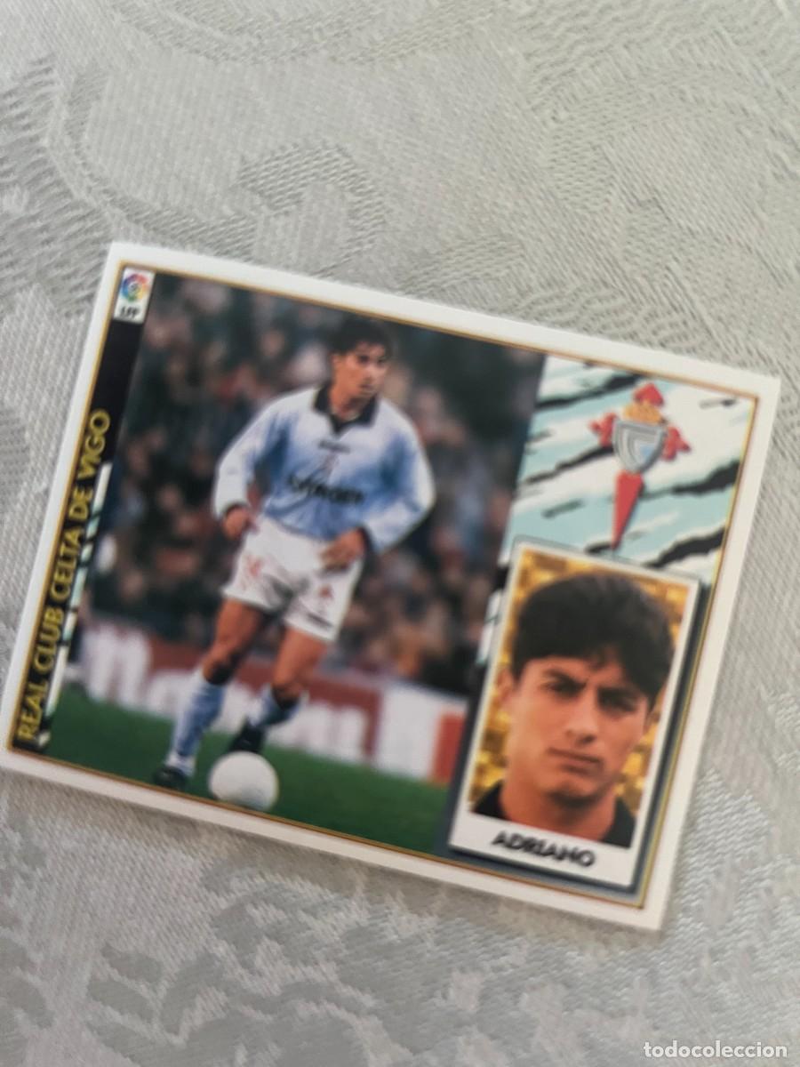 Cromos de f&uacute;tbol: ADRIANO RC CELTA DE VIGO BAJA SIN PEGAR LIGA ESTE 1997 1998 97 98