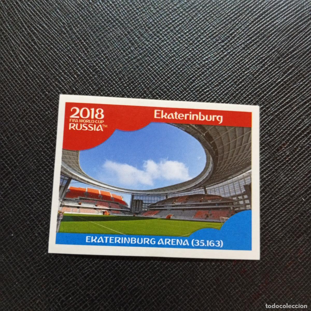 Cromos de f&uacute;tbol: 8 EKATERINBURG PANINI MUNDIAL RUSIA 2018 CROMO FUTBOL 18 - SIN PEGAR - CJ2