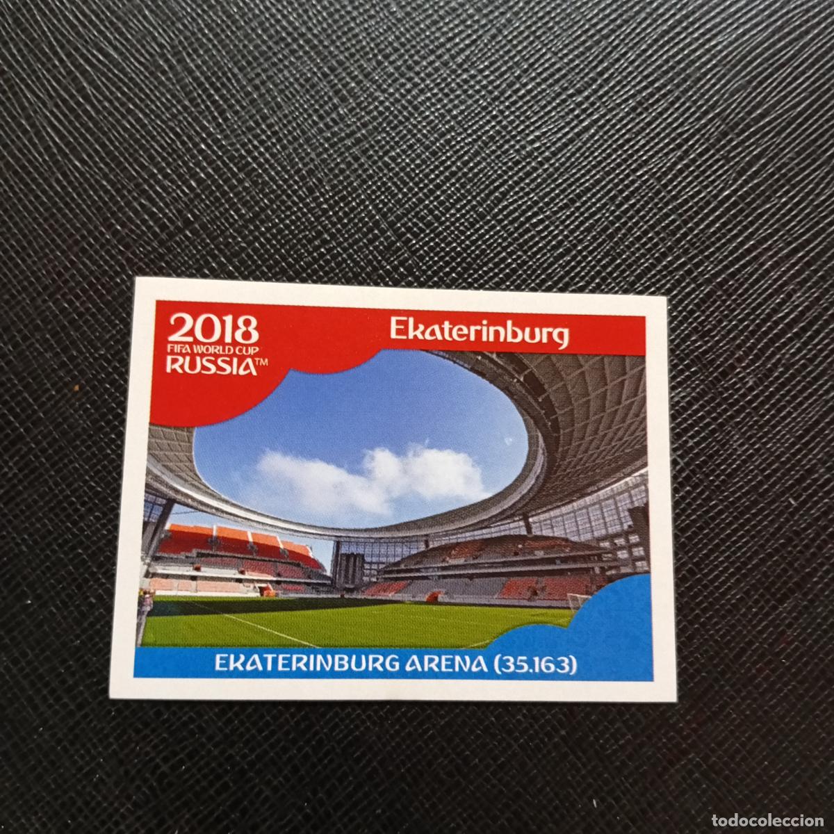 Cromos de f&uacute;tbol: 8 EKATERINBURG PANINI MUNDIAL RUSIA 2018 CROMO FUTBOL 18 - SIN PEGAR - CJ2