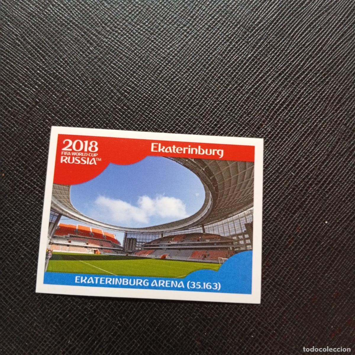 Cromos de f&uacute;tbol: 8 EKATERINBURG PANINI MUNDIAL RUSIA 2018 CROMO FUTBOL 18 - SIN PEGAR - CJ2