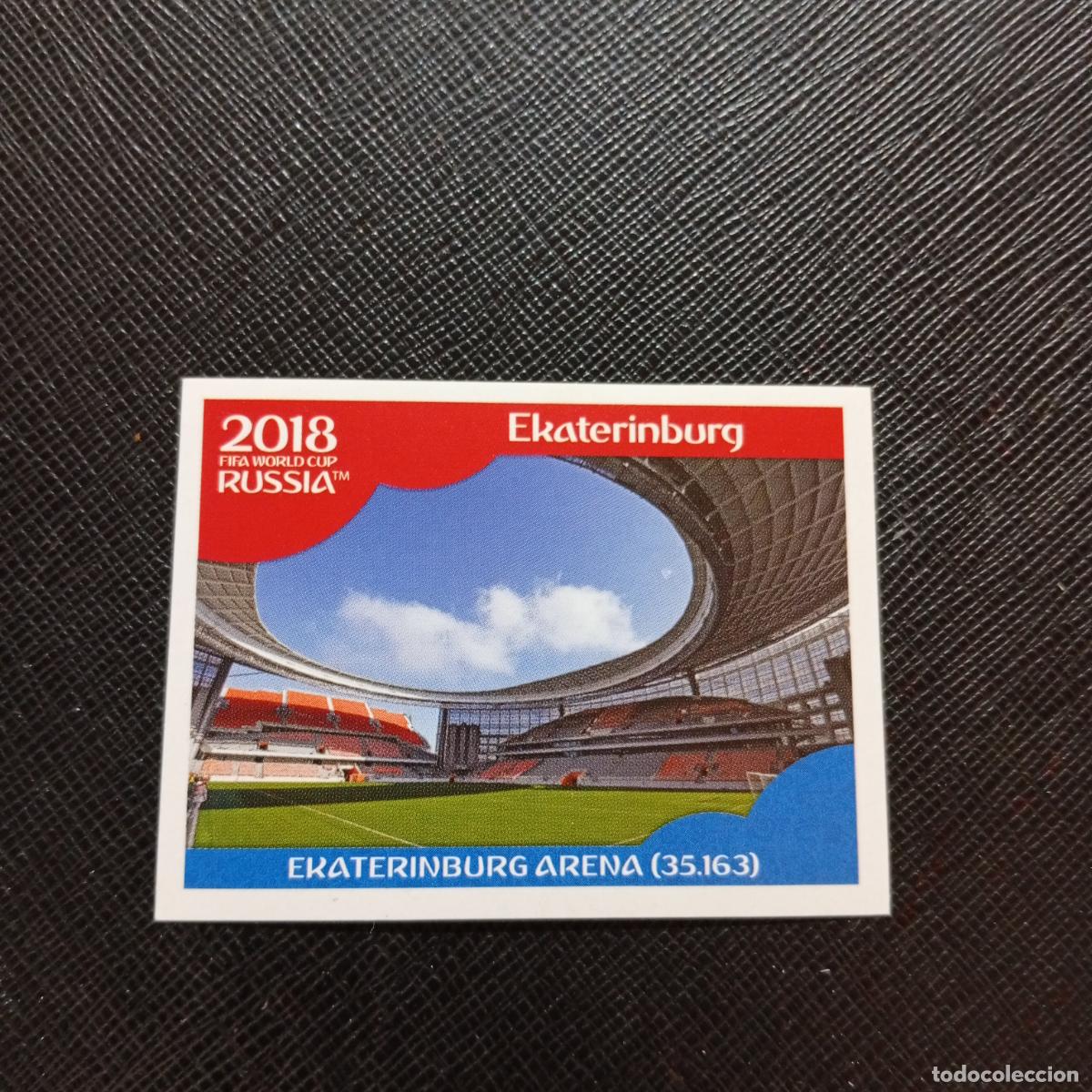 Cromos de f&uacute;tbol: 8 EKATERINBURG PANINI MUNDIAL RUSIA 2018 CROMO FUTBOL 18 - SIN PEGAR - CJ2