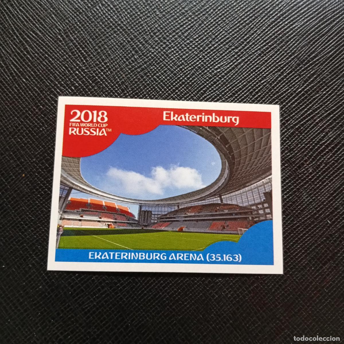 Cromos de f&uacute;tbol: 8 EKATERINBURG PANINI MUNDIAL RUSIA 2018 CROMO FUTBOL 18 - SIN PEGAR - CJ2