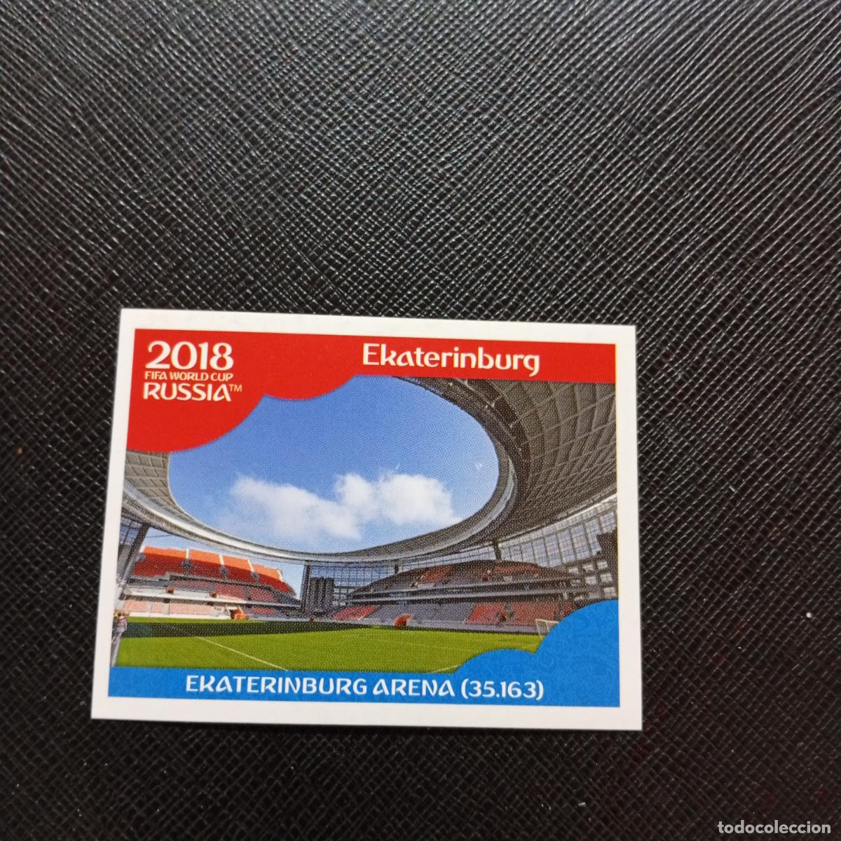 Cromos de f&uacute;tbol: 8 EKATERINBURG PANINI MUNDIAL RUSIA 2018 CROMO FUTBOL 18 - SIN PEGAR - CJ2