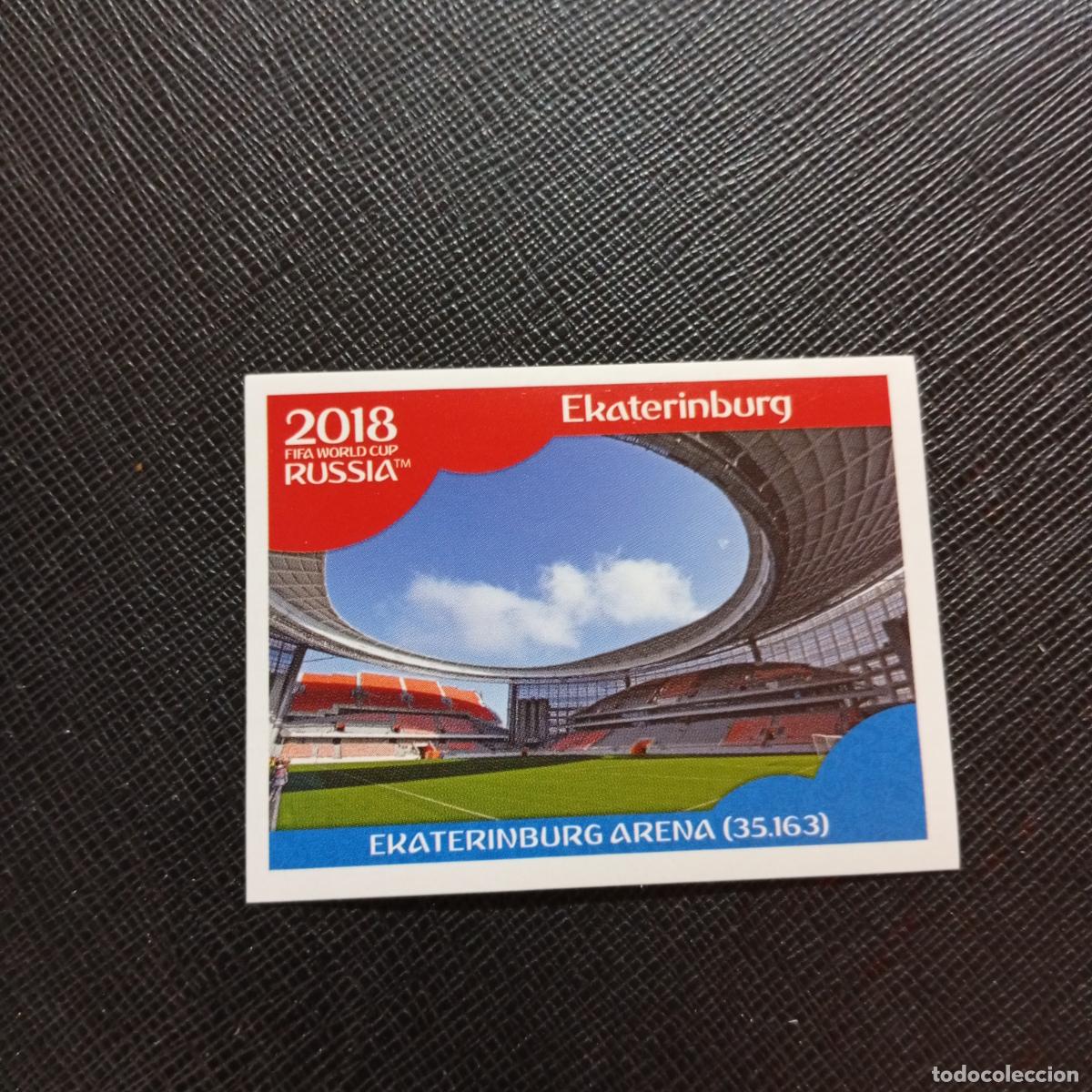 Cromos de f&uacute;tbol: 8 EKATERINBURG PANINI MUNDIAL RUSIA 2018 CROMO FUTBOL 18 - SIN PEGAR - CJ2