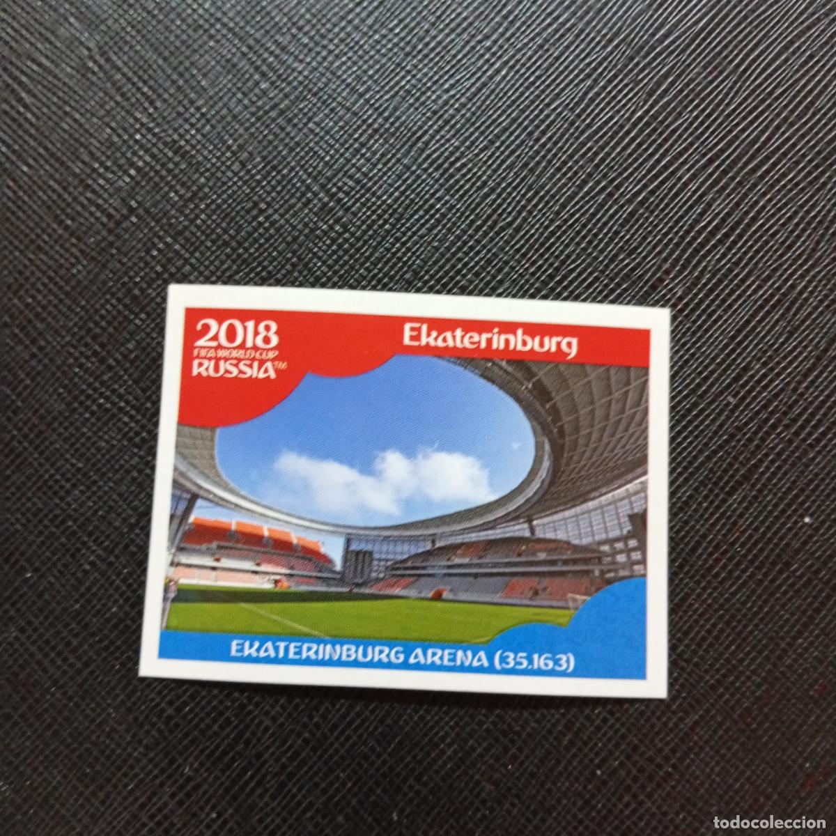 Cromos de f&uacute;tbol: 8 EKATERINBURG PANINI MUNDIAL RUSIA 2018 CROMO FUTBOL 18 - SIN PEGAR - CJ2