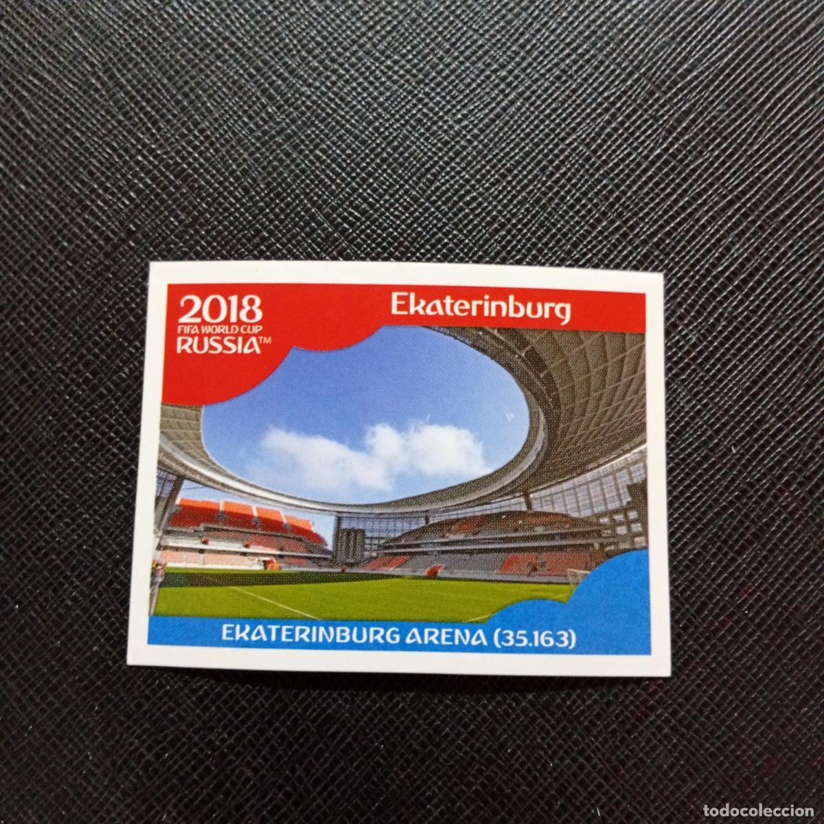 Cromos de f&uacute;tbol: 8 EKATERINBURG PANINI MUNDIAL RUSIA 2018 CROMO FUTBOL 18 - SIN PEGAR - CJ2