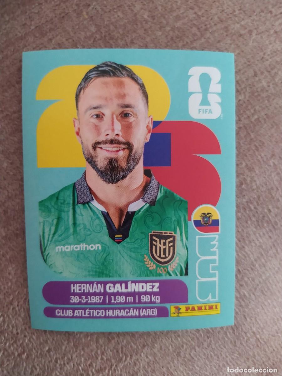 Football Stickers: ECU 02 Hern&aacute;n GAL&Iacute;NDEZ 2 Ecuador mundial 2026 panini