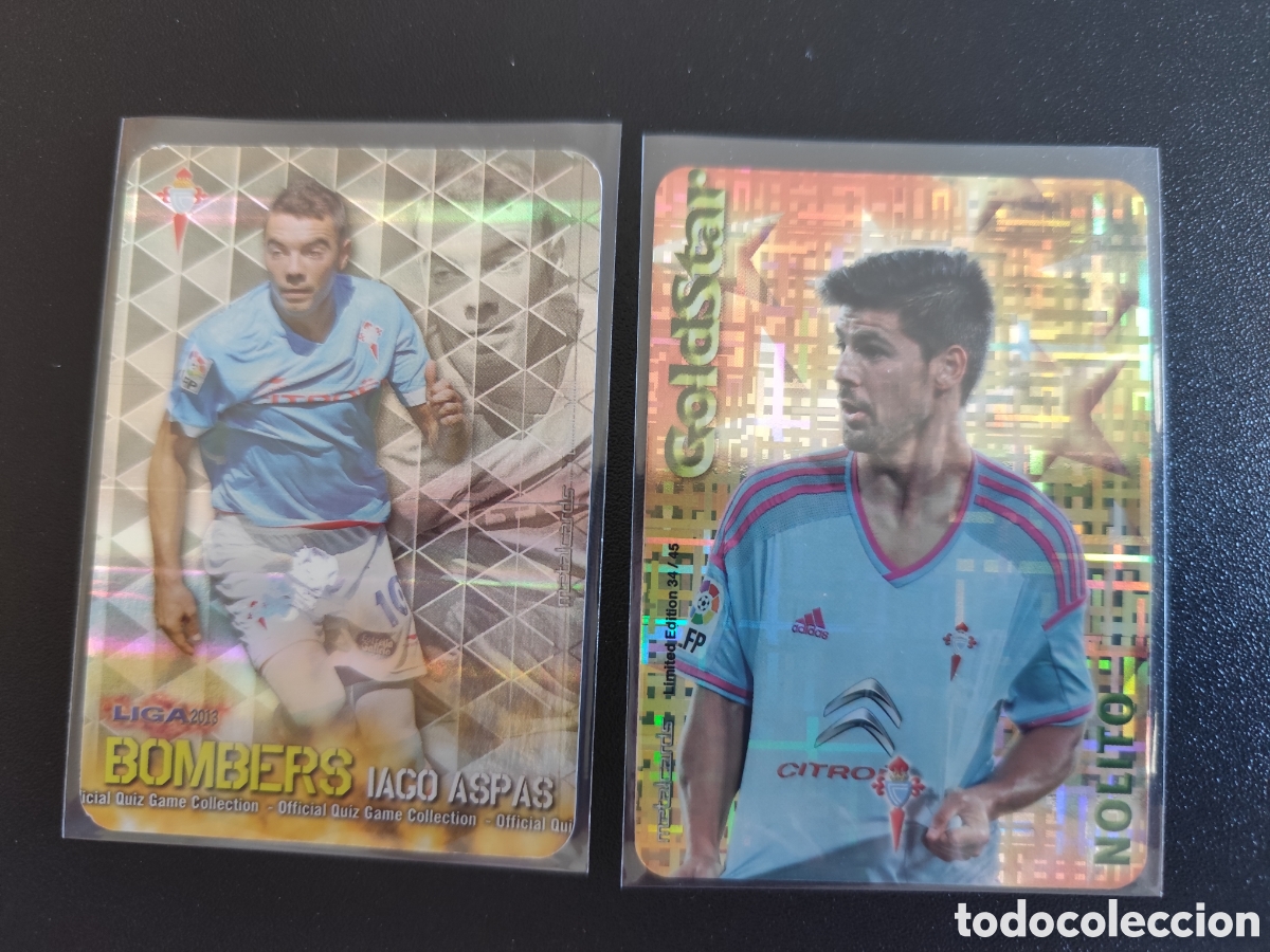 Figurine di Calcio: Iago Aspas y Nolito celta