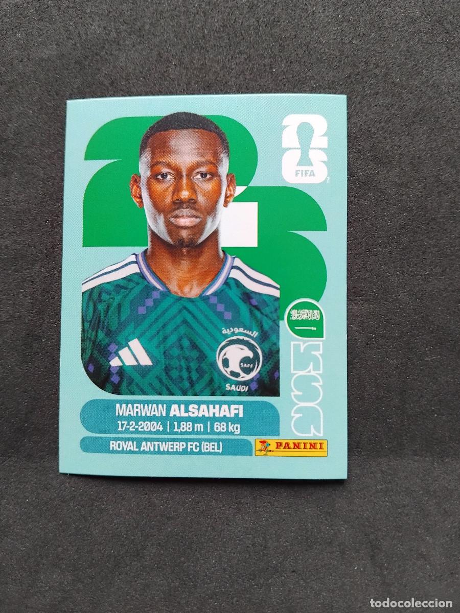 Cromos de Futebol: MARWAN ALSAHAFI KSA 15 - ARABIA SAUDI - PANINI FIFA WORLD CUP - MUNDIAL 2026 STICKER WORLDCUP 26