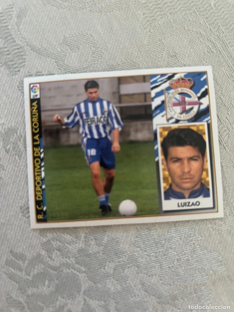 Cromos de f&uacute;tbol: LUIZAO VERSION I DEPORTIVO DE LA CORU&Ntilde;A FICHAJE 2 SIN PEGAR LIGA ESTE 1997 1998 97 98