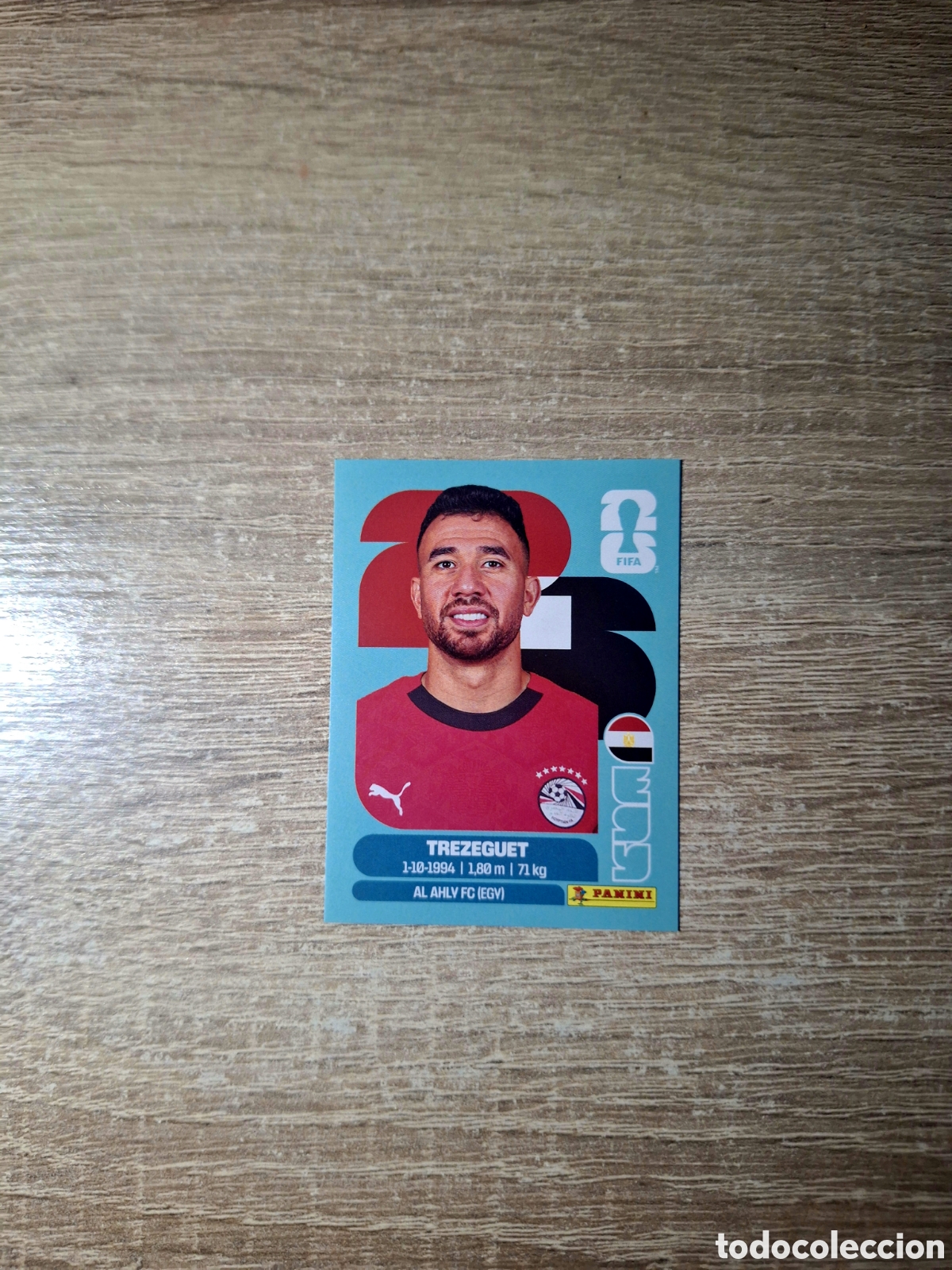 Cromos de f&uacute;tbol: EGY 19 TREZEGUET (MUNDIAL 2026)