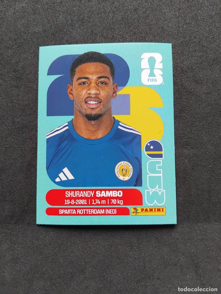 Cromos de f&uacute;tbol: SHURANDY SAMBO CUW 8 - CURA&Ccedil;AO - PANINI FIFA WORLD CUP 2026 - MUNDIAL 2026 STICKER WORLDCUP 26