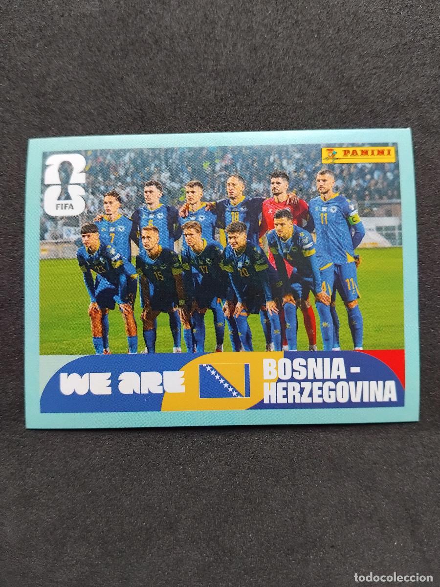 Football Stickers: WE ARE BOSNIA - BIH 13 - SELECCI&Oacute;N - PANINI FIFA WORLD CUP 2026 - MUNDIAL 2026 STICKER WORLDCUP 26