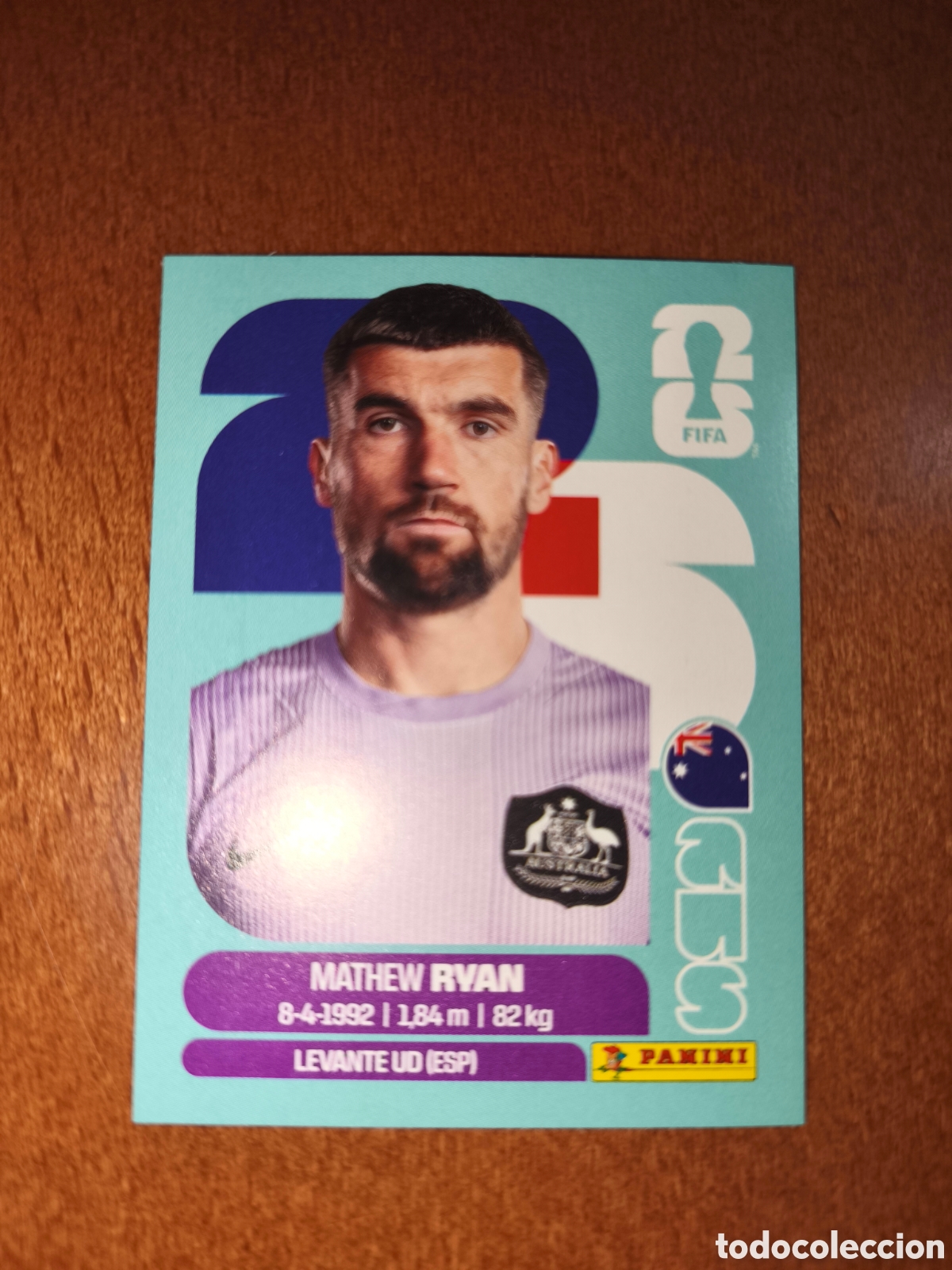 Cromos de f&uacute;tbol: AUS2 Mathew Ryan AUS 2 Fifa World Cup 2026 Australia