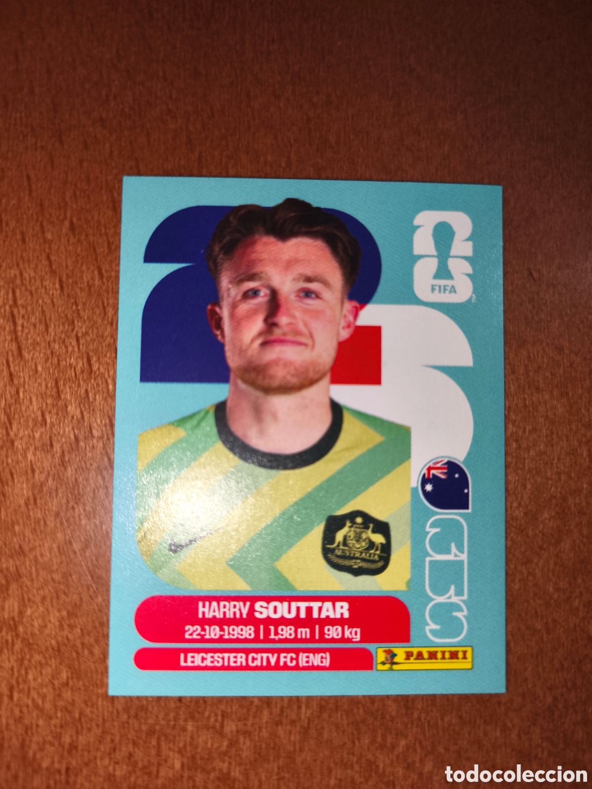 Cromos de f&uacute;tbol: AUS4 Harry Souttar AUS 4 Fifa World Cup 2026 Australia