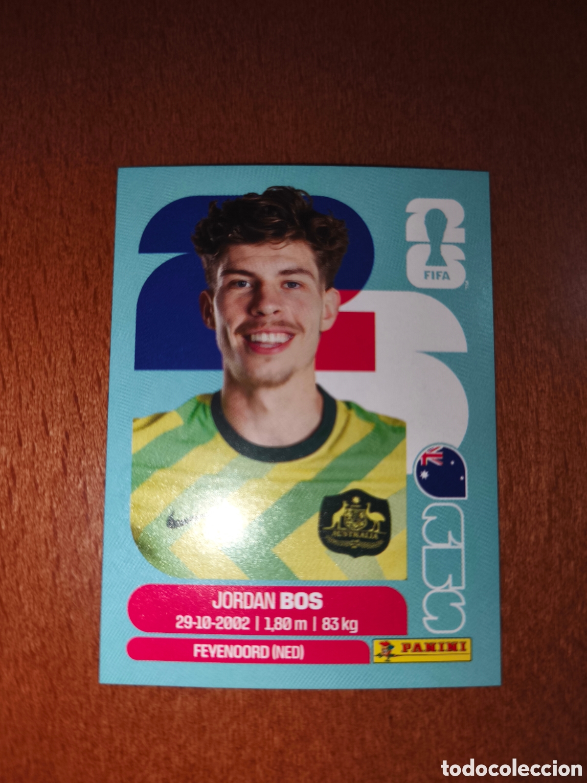 Cromos de f&uacute;tbol: AUS6 Jordan Bos AUS 6 Fifa World Cup 2026 Australia