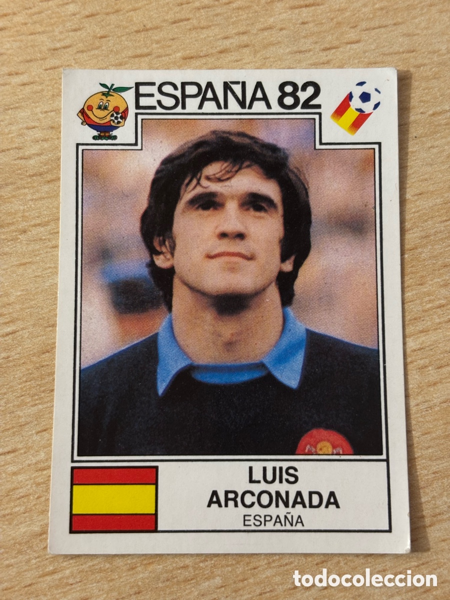 Figurine di Calcio: # 294 Arconada Espa&ntilde;a Mundial Espa&ntilde;a 82 sin pegar Panini