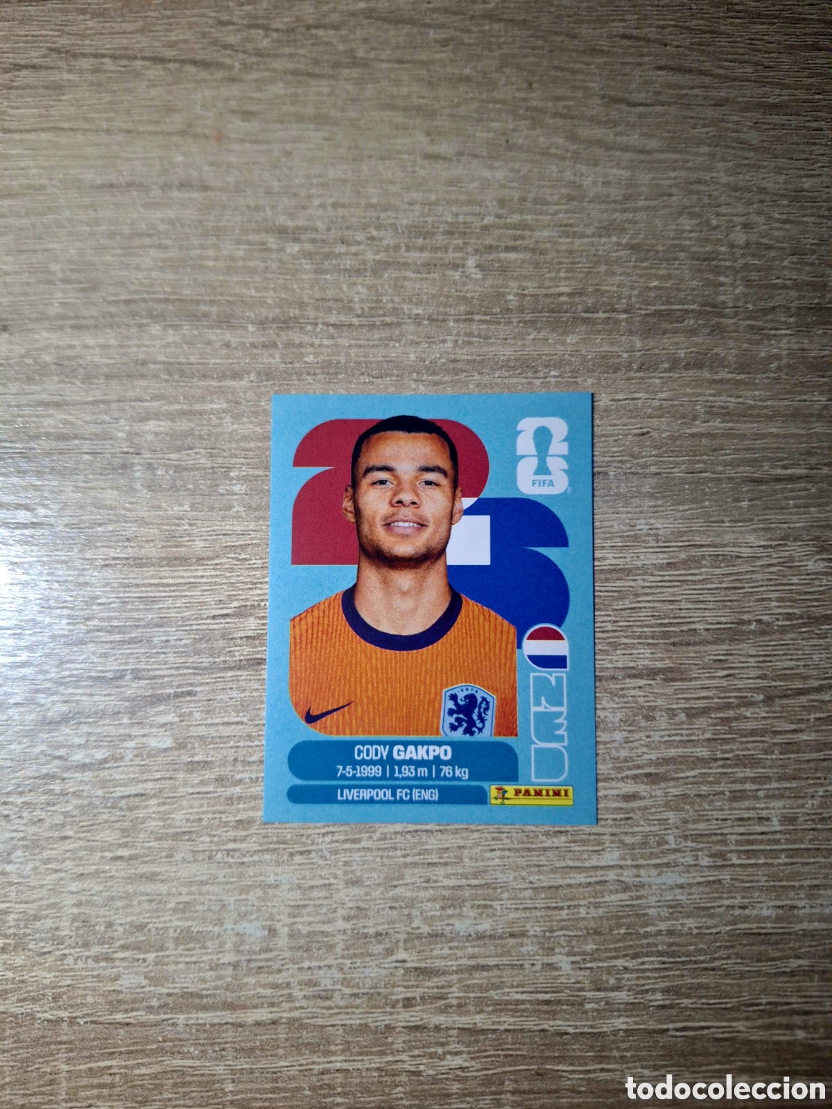 Figurine di Calcio: NED 20 CODY GAKPO (MUNDIAL 2026)