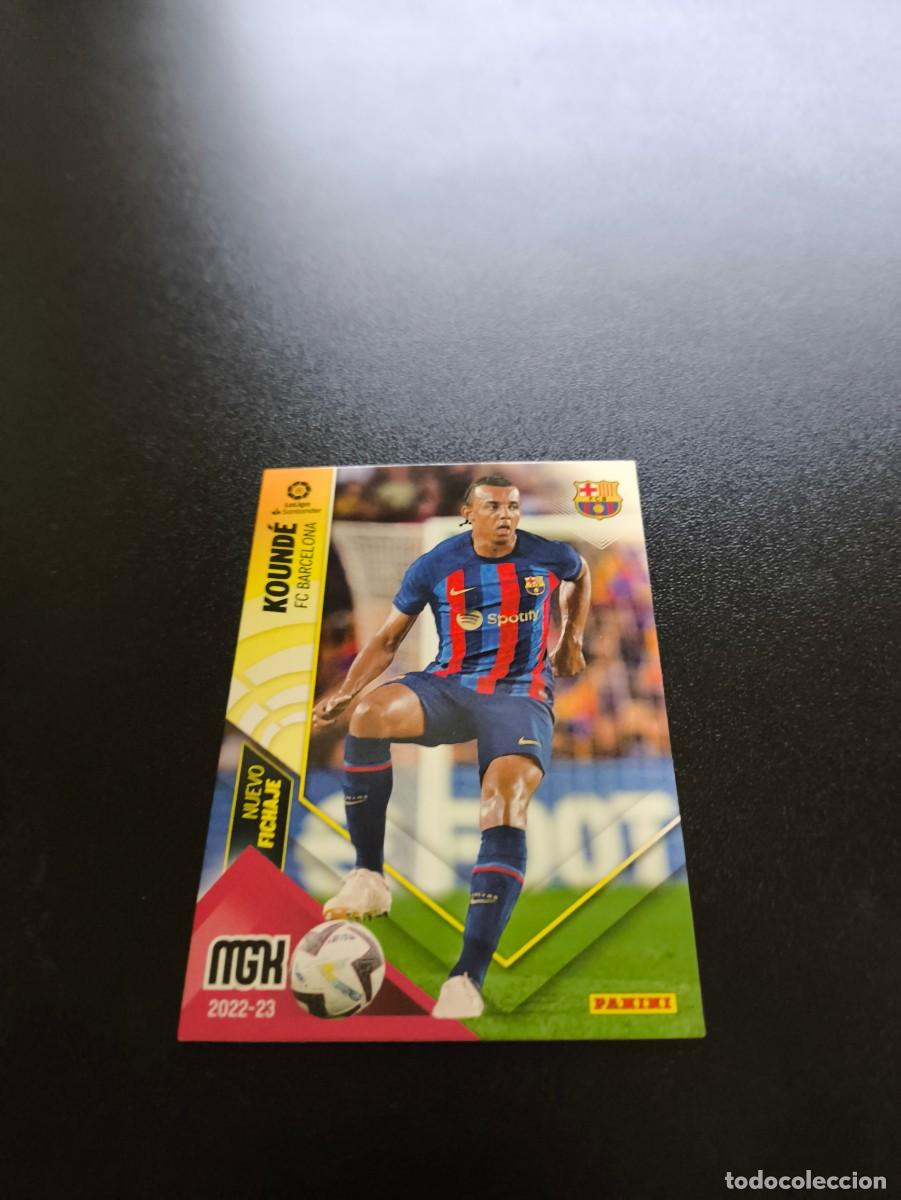 Figurine di Calcio: 461 Kound&eacute; BARCELONA NUEVO FICHAJE PANINI LIGA MEGACRACKS MGK 2022 2023 22 23 NO ESTE